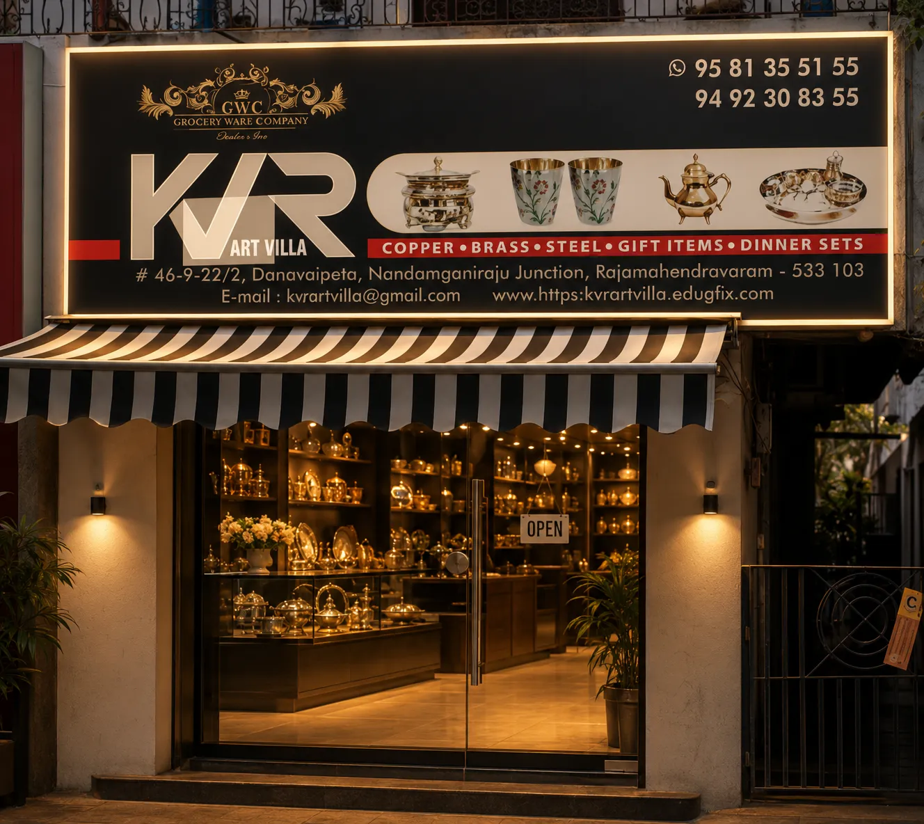 KVR Art Villa Rajahmundry